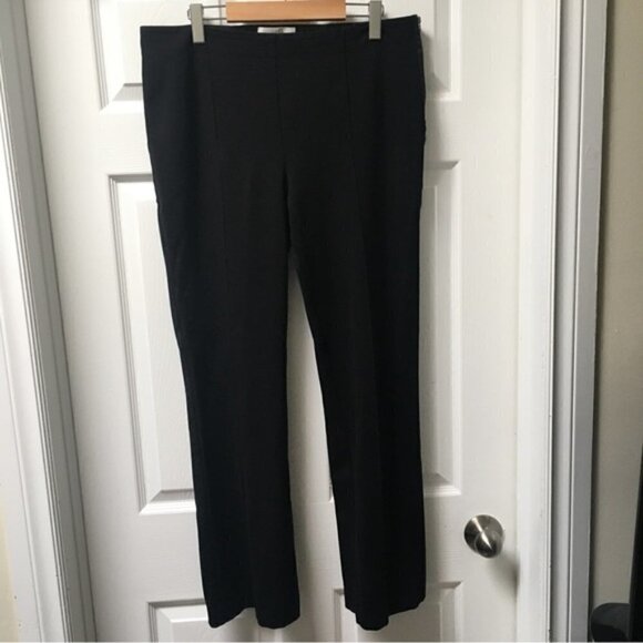 Josef Black Straight Leg Pants - Picture 2 of 7